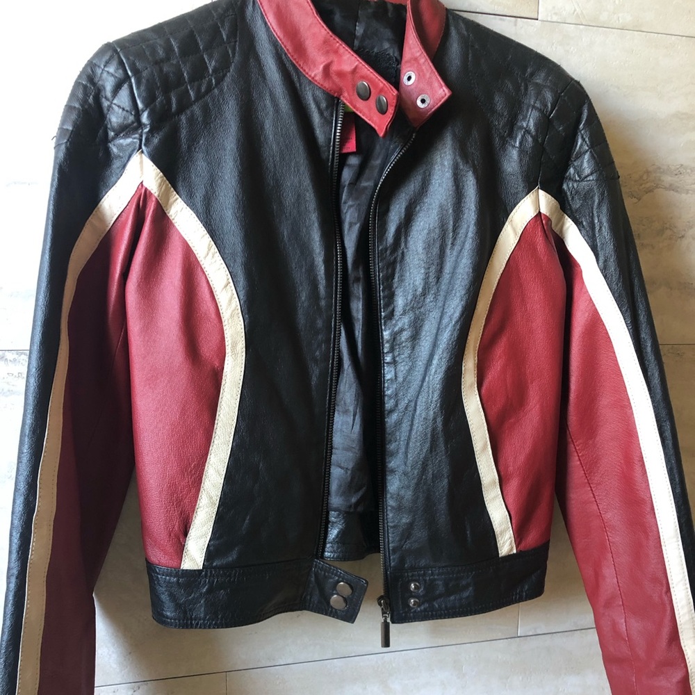 Leather Jacket Woman's 🌸